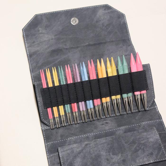 lykke colour 5" interchangeable set in grey denim