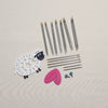 hiyahiya interchangeable straight knitting needle set