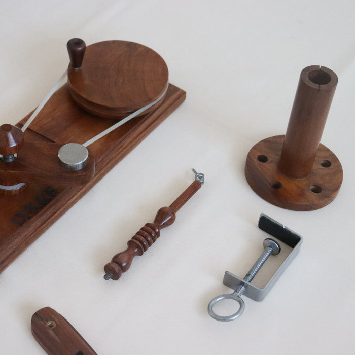 lykke yarn ball winder in rosewood