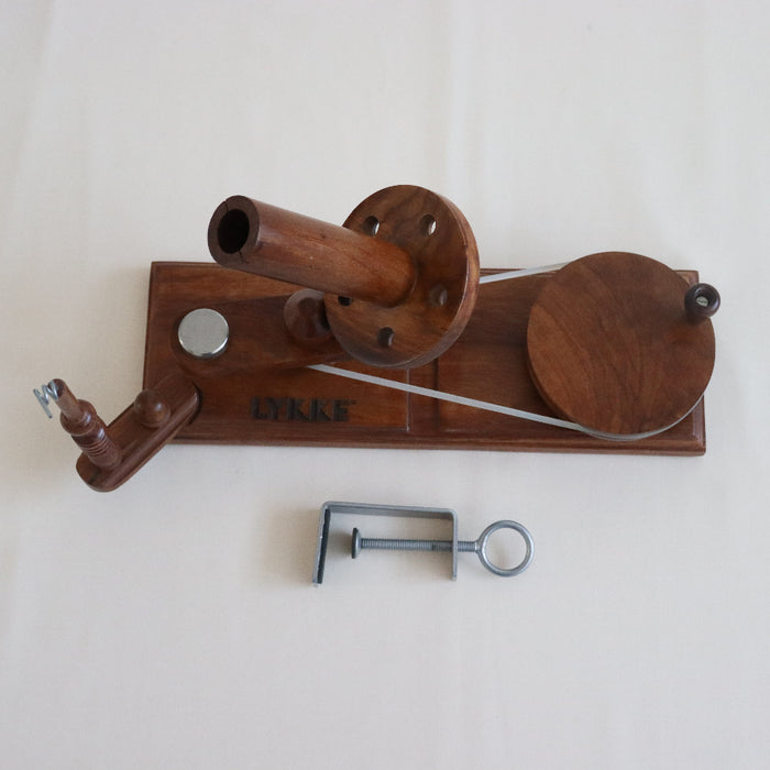 lykke yarn ball winder in rosewood