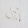 lykke interchangeable clear swivel cable