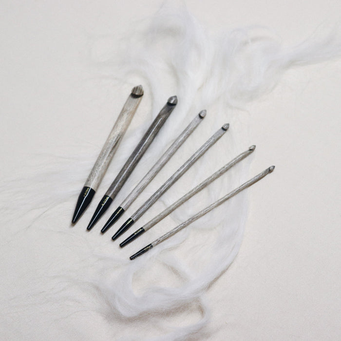 Lykke Driftwood Interchangeable Tunisian Crochet Hooks