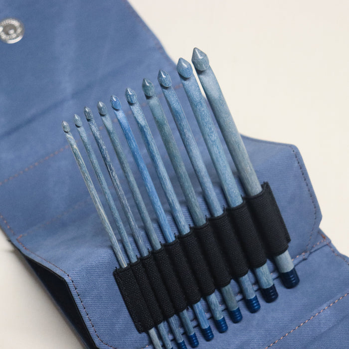 lykke indigo 6" crochet hook set 