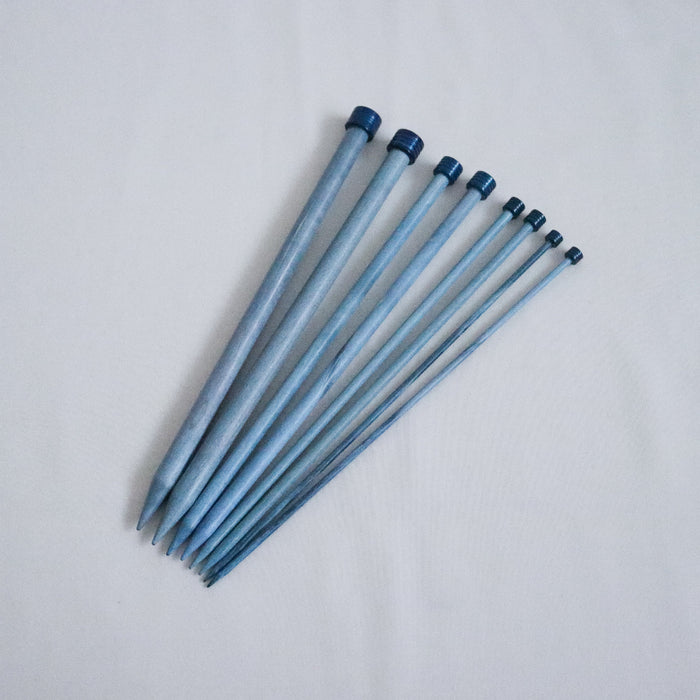 lykke indigo straight single point knitting needles