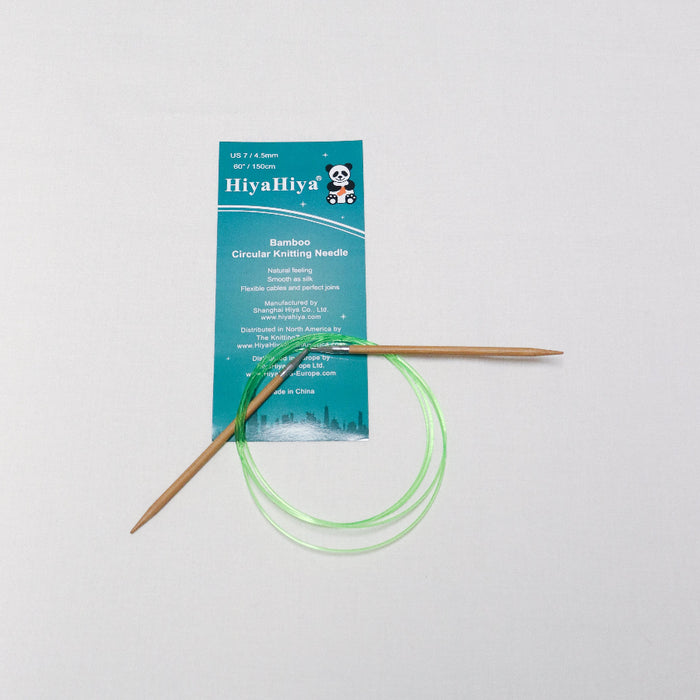 HiyaHiya bamboo fixed circular knitting needles