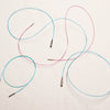 hiyahiya interchangeable circular knitting needle cables in small and large