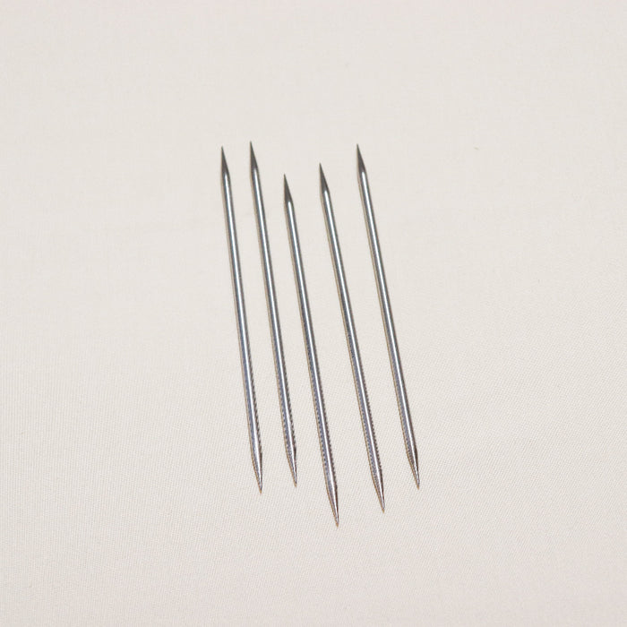 set of 5 hiyahiya sharp double pointed needles