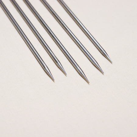 set of 5 hiyahiya sharp double pointed needles