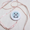 hiyahiya retractable ape measure with panda design on case