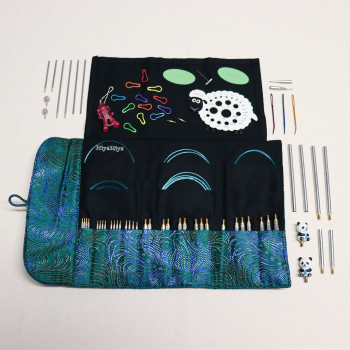 hiyahiya steel pinnacle plus interchangeable circular knitting needle set