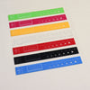 kollage square needle gauge ruler in different bright colours