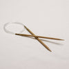 Phoenix gold bamboo fixed circular knitting needle