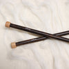 phoenix sienna palmwood straight single point knitting needles